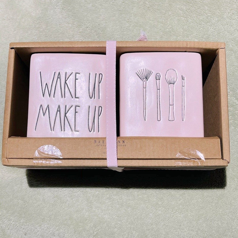RAE DUNN Makeup brush cups